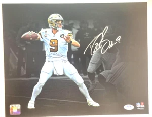 DREW BREES SIGNED AUTOGRAPHED 11X14 PHOTO NEW ORLEANS SAINTS QUARTERBACK PSA COA - Picture 1 of 3