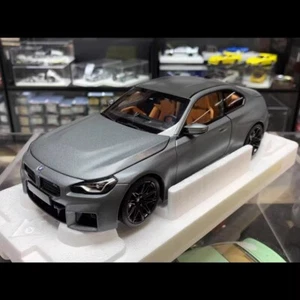 1:18 Scale MINICHAMPS BMW M2 G87 2023 Metal Diecast Model Car Gray - Picture 1 of 2