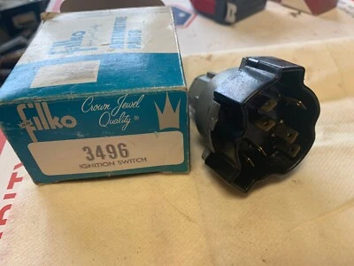 Ignition Starter Switch Filko 3496 NOS - Image 1 of 4