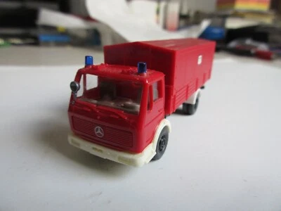 Wiking 1:87 Mercedes Pompiere Pritsche Camion !!! - Immagine 1 di 4