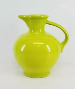 CARAFE lemongrass NEW HOMER LAUGHLIN FIESTA 60 OZ. - Picture 1 of 8