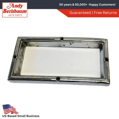 Chrysler 1949 luz de estacionamiento lámpara lente bisel cromado 1297925 nuevo de stock Foto 1 de 4