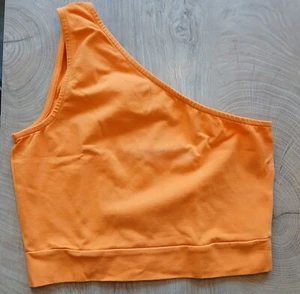Sport Top one Shoulder orange kurz S / 36 - Bild 1 von 1