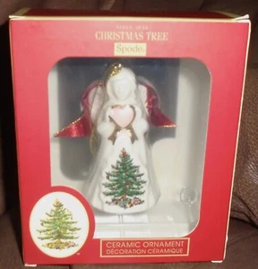 Spode Christmas Tree Angel Ornament Ceramic NEW - Picture 1 of 4