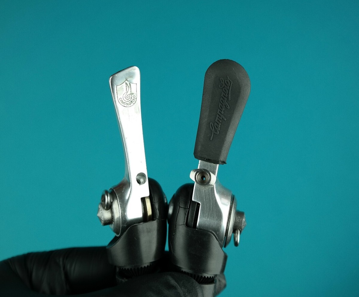 Campagnolo Shifters Silver Vintage Bike Parts for sale | eBay Campagnolo Shifters Silver Vintage Bike Parts for sale | eBay