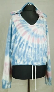 - MUJER HOLLISTER SUDADERA CON CAPUCHA RECORTADA TALLA L GC #../ - Imagen 1 de 5