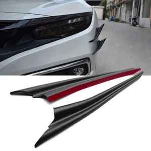 Car Modification Part Front Bumper Wing-type Wind Knife Exterior Accessories - Bild 1 von 12