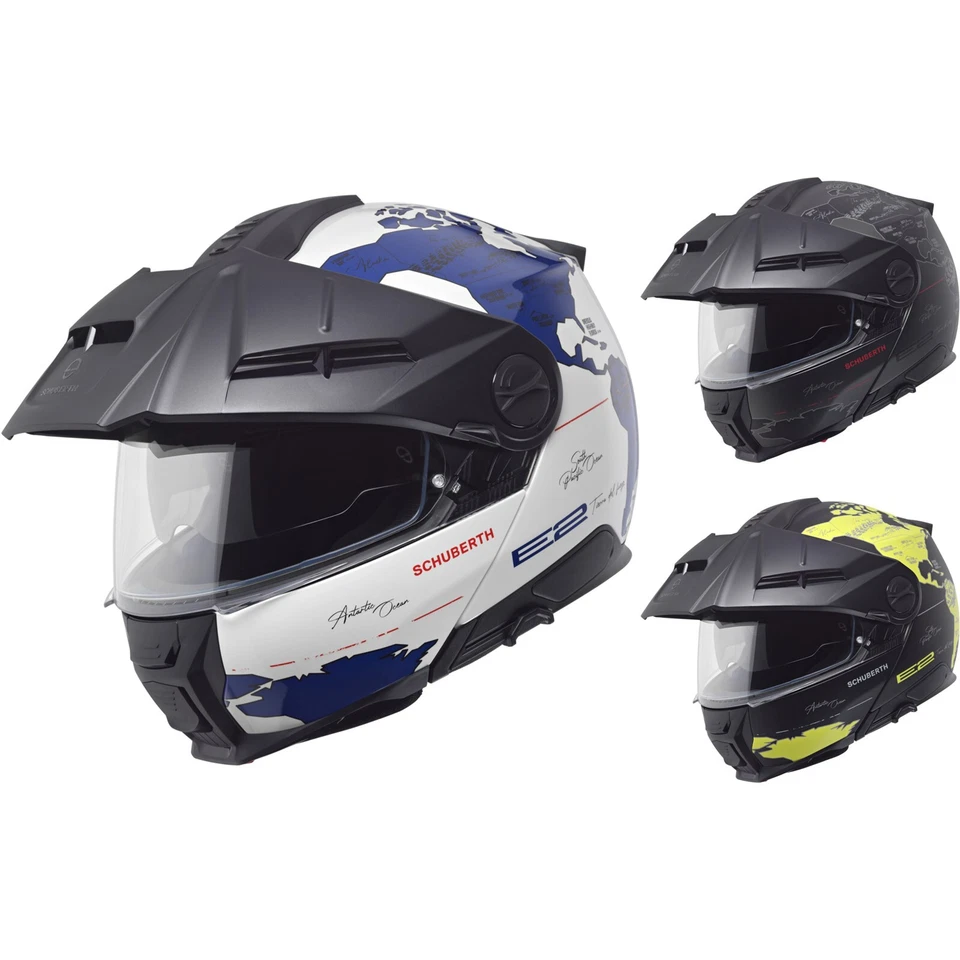 Schuberth Motorrad Helm E2 Atlas - Enduro Klapphelm mit Doppel-Homologation - Bild 1 von 1