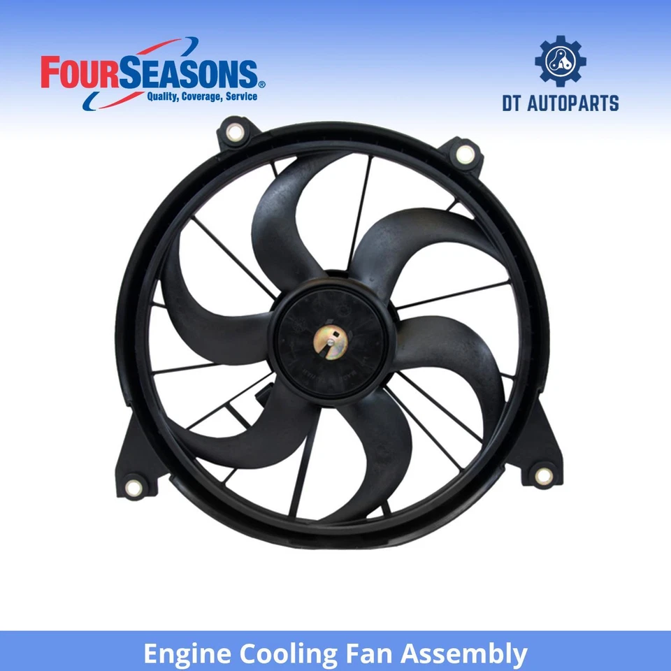 Conjunto de ventilador de refrigeración del motor Dodge Journey 2009-2020 4 estaciones 2010 2011 2012 Foto 1 de 4