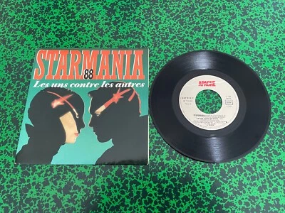 VINYLE 45 TOURS STARMANIA 88 : LES UNS CONTRE LES AUTRES - 1988 - Photo 1/2