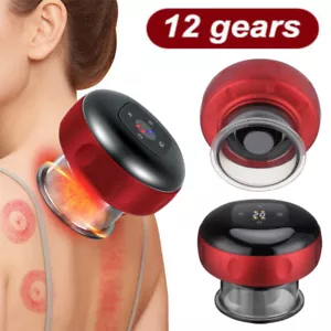 12 Grade Electric Vacuum Cupping Massage Anti-Cellulite Body Therapy Massager - Picture 1 of 18