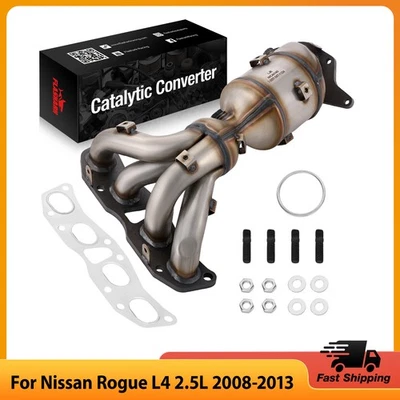 Convertidor catalítico colector de escape delantero para Nissan Rogue 2008-2015 2,5 L Foto 1 de 4