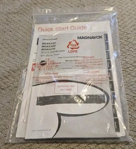 Manual para grabadora de disco duro y DVD Magnavox - Imagen 1 de 20