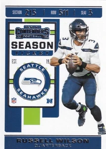 2019 Panini #90 Russell Wilson Seattle Seahawks + (Yes 4 Free Mystery Cards) - Bild 1 von 2