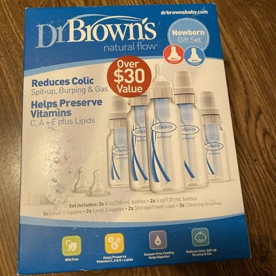 Dr. Brown’s 240-P6 BPA Free Polypropylene Newborn Feeding Set - Image 1 of 4