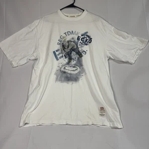 Vintage Y2K Ecko Unltd Steetwear T-Shirt Big Graphic Herren Größe L weiß - Bild 1 von 12
