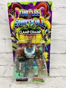 MOTU Origins Turtles of Grayskull CLAMP CHAMP Actionfigur Wave 6 unpunched - Bild 1 von 2