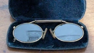 Antique Gold-filled "astig" sprung Pince-Nez Spectacles / Glasses. Ca. 1910. - Picture 1 of 6