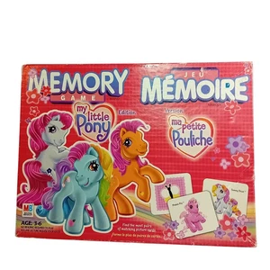 2003 Sealed Vintage Y2K My Little Pony Memory Game MLP MB Board Game Kidcore - Picture 1 of 12