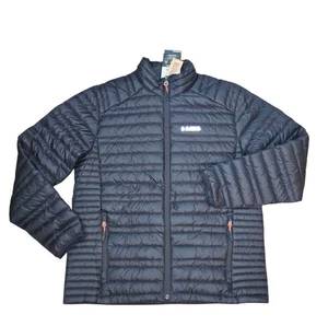 Alaskan Hardgear Duluth Aniak Outerwear Pertex Down Jacket Men's Sz Lg Black/Red - Picture 1 of 20