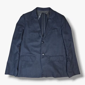 A.P.C Blazer Suit Jacket Medium M Mens Grey Wool Cashmere Blend Single Breasted - Picture 1 of 12