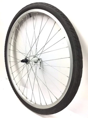 26" Bicycle Front Alloy Wheel Quick Release with 1.75" Tire Mountain Bike #H33 - Image 1 of 4