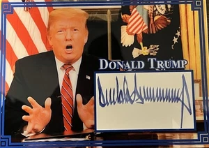 2025 Donald Trump Autograph PSA/DNA Authenticated - Custom Slab 1/1 - Bild 1 von 6