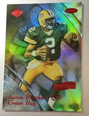 1999 Aaron Brooks Collector's Edge Masters Holosilver #2446/3500 Packers - Image 1 of 3