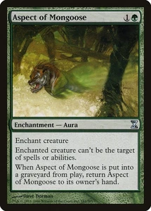 1x Aspect of Mongoose - NM/LP - Time Spiral Block - SPARROW MAGIC mtg - Picture 1 of 1