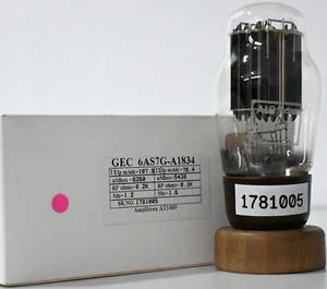 6AS7G A1834 GEC Brown Base made in England Amplitrex Tested Qty 1 Pc #1781005 - Picture 1 of 10