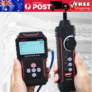 NF8209S RJ45 RJ11 POE Network Cable Probe Tester Line Finder Wire Tracker Tracer - Picture 1 of 9