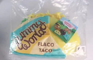 Kidrobot Yummy World Flaco Taco Medium 10" Plush New - Picture 1 of 3