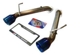 Fits NISSAN 370Z Z34 09-21 & NISMO Top Speed Titanium Axle-Back Exhaust System - Picture 1 of 6
