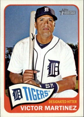 2014 Topps Heritage #356 Victor Martinez - NM - Image 1 of 2