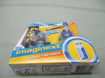 Imaginext DC Super Friends Batman Nuevo Sr. Batarang martillo azul congelado juguete frío Foto 1 de 4