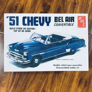 AMT 1951 '51 Chevy Bel Air Convertible Model 1:25 Kit # AMT-608 FACTORY SEALED! - Bild 1 von 6