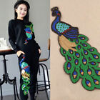 Garment Embroidery Clothing Sewing Accessory Diy Peacock Sequins Patches Party