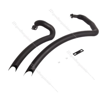 For Yamaha V Star 250 XV Virago 250 1995-2023 Black Exhaust System Header Pipe - Image 1 of 4