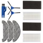 Replacement Side Brush Filter Mop Cloths For Venga Vg Rvc 3001 Robot Vacuum