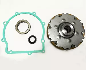 YAMAHA- Grizzly 550 WET Clutch Carrier Assembly W/ Gasket&Bearing 2009-2014 - Foto 1 di 6