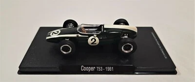 COOPER T53 - JOHN SURTEES - 1961 -  RBA COLLECTABLES - F1 MODEL CAR 1:43  - Immagine 1 di 4