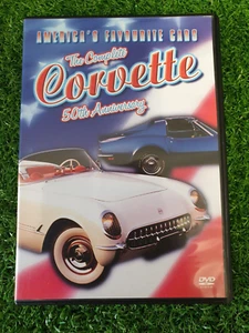 THE COMPLETE CORVETTE 50TH ANNIVERSARY:-DVD-ALL REG-LIKE NEW - Picture 1 of 3