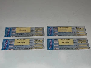 New York Mets 1989 Shea Stadium Tickets (4) - Picture 1 of 2