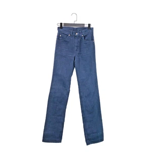 Levis Navy blue Dark Wash High Rise Jeans Straight Leg W26 L34 - Picture 1 of 9