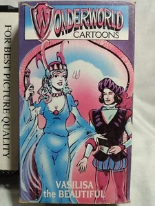 Wonderworld Cartoons Vasilisa the Beautiful VHS 1990 - Foto 1 di 3