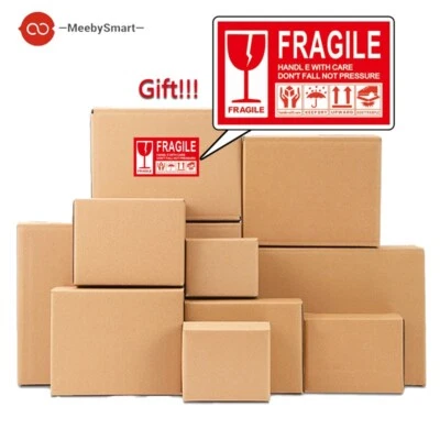 MeebySmart 10 Pcs 18 Size Shipping Mailing Cardboard Boxes for Packaging Mailing - Image 1 of 4