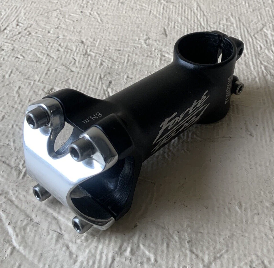 FORTE PRO THREADLESS STEM 90 MM CLAMP 31.8 MM 1 1/8 INCH 6 DEGREE 138 GRAMS - Image 1 of 4