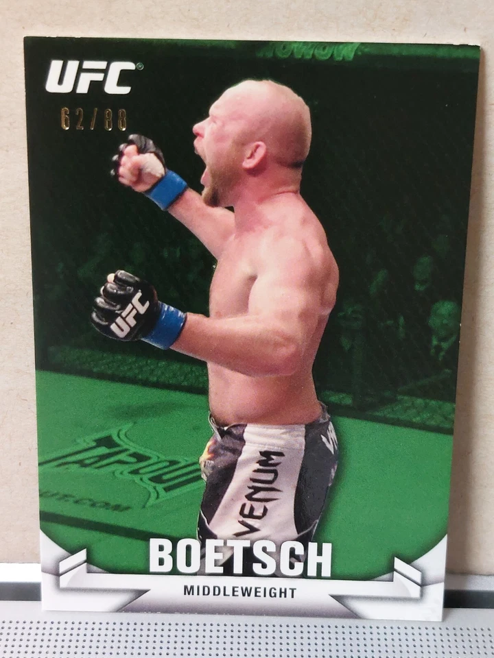 Tim Boetsch #104 2013 Topps UFC Knockout Green #62/88 - Image 1 of 2
