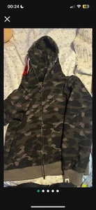 bathing ape jacket Grey - Picture 1 of 5