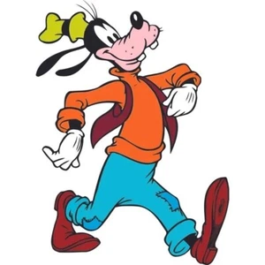 Cómics y dibujos animados vintage de Goofy con estampado de 8x10 - Imagen 1 de 1